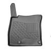 Tapis de sol en TPE adapté pour Kia Niro II (SG2) HEV Hybrid SUV (06.2022-....) - tapis de voiture - noir
