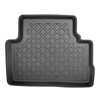 Tapis de sol en TPE adapté pour Nissan Qashqai II J11 Crossover (12.2015-10.2022) - tapis de voiture - noir