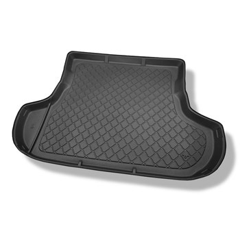 Tapis de coffre adapté pour Peugeot 4007 SUV (03.2007-08.2012) - bac de coffre - protection de coffre voiture - 5/7 places; 3e rangée abaissée (avec et sans subwoofer)