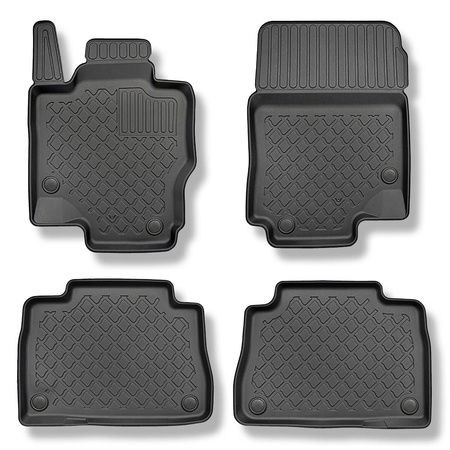 Tapis de sol en TPE adapté pour Mercedes-Benz GLE C167 Coupé (11.2019-....) - tapis de voiture - noir