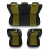 Housses de siège adaptées pour Audi A4 B5, B6, B7, B8, B9 (1995-2024) - housse siege voiture universelles - couverture siege - S-Y