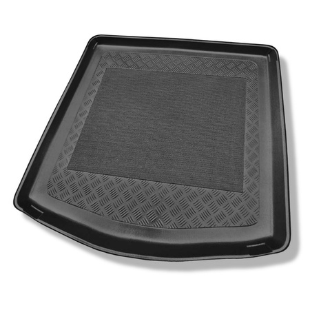 Tapis de coffre adapté pour Renault Laguna III Hayon (07.2007-12.2015) - bac de coffre - protection de coffre voiture - avec système de sonorisation BOSE