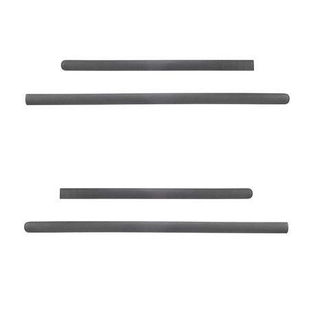 Plaques noires latérales de voiture pour Volkswagen Sharan Van (2010-....)