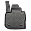 Tapis de sol en TPE adapté pour BMW X3 G01 SAV (11.2017-10.2024) - aussi pour la version hybride - tapis de voiture - noir