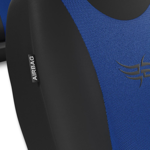 Housses de siège adaptées pour Toyota Prius I, II, III, IV, V (1997-....) - housse siege voiture universelles - couverture siege - TR-BL