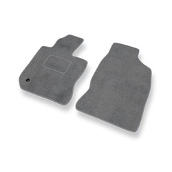 Tapis de Sol Velours adapté pour Chrysler PT Cruiser Manual Cabriolet, Monospace (2000-2010) - Premium tapis de voiture - gris