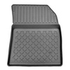 Kit tapis de coffre et tapis de voiture TPE pour: Citroen C4 Grand Spacetourer Monospace (09.2013-06.2022) - 7 places;sans 3ème rangée