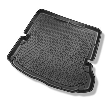 Tapis de coffre adapté pour Mercedes-Benz Classe R Grand Sports Tourer (09.2005-10.2017) - bac de coffre - protection de coffre voiture - 7 places; 3me rangée abaissée; version longue (Long)