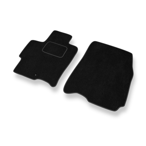 Tapis de Sol Velours adapté pour Mazda Premacy I Monospace (1999-2005) - Premium tapis de voiture - noir