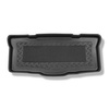 Tapis de coffre adapté pour Toyota Aygo Hayon (2005-06.2014) - bac de coffre - protection de coffre voiture