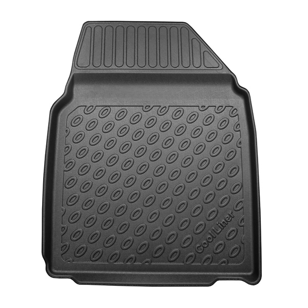 Tapis de sol en TPE adapté pour Nissan Qashqai I Crossover (12.2015-10.2022) - tapis de voiture - noir