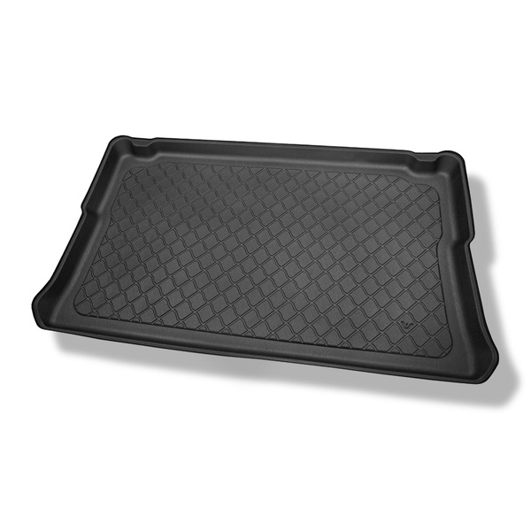 Tapis de coffre adapté pour Fiat Talento Van (2016-2020) - bac de coffre - protection de coffre voiture - version pour le transport de passagers (break / tour); derriere 3e rangée de sieges; version courte (short); sièges non coulissants, montés sur croch