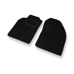 Tapis de Sol Velours adapté pour Nissan Almera I Hayon, Berline (1995-2000) - Premium tapis de voiture - noir