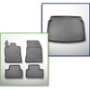 Kit tapis de coffre et tapis de voiture TPE pour: Peugeot 308 III Hayon (12.2021-....) - non pour version Plug-in hybride;pas pour la version électrique