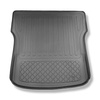 Tapis de coffre adapté pour Maxus Euniq 5 Van (2022-....) - bac de coffre - protection de coffre voiture - 6/7 places; 3me rangée abaissée