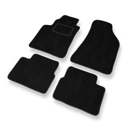 Tapis de Sol Velours adapté pour Lancia Delta III Hayon (2008-2014) - Premium tapis de voiture - noir