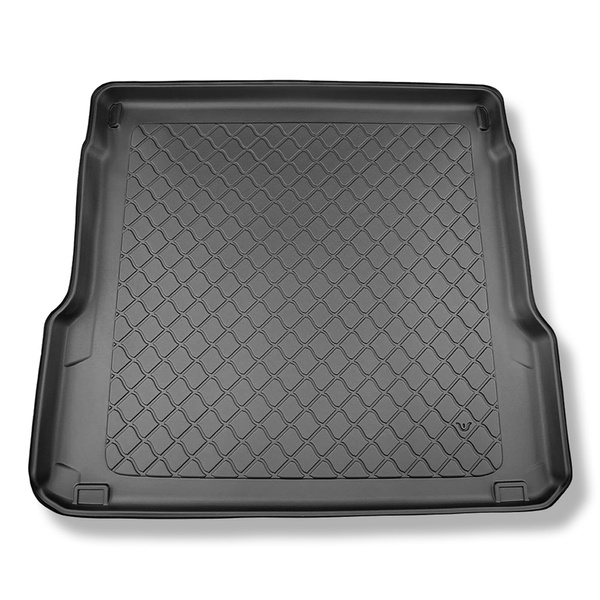 Tapis de coffre adapté pour Peugeot 308 III P51 SW (12.2021-....) - bac de coffre - protection de coffre voiture - coffre supérieur; plancher amovible en la position la plus haute (flex floor)