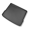 Tapis de coffre adapté pour Mercedes-Benz GLB X247 SUV (11.2019-....) - bac de coffre - protection de coffre voiture - 5 places; coffre supérieur; plancher amovible en la position la plus basse; 7 places - 3me rangée abaissée