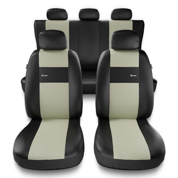 Housses de siège adaptées pour Citroen C6 (2005-2012) - housse siege voiture uni