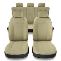 Housses de siège adaptées pour Audi A4 B5, B6, B7, B8, B9 (1995-2024) - housse siege voiture universelles - couverture siege - PG-3