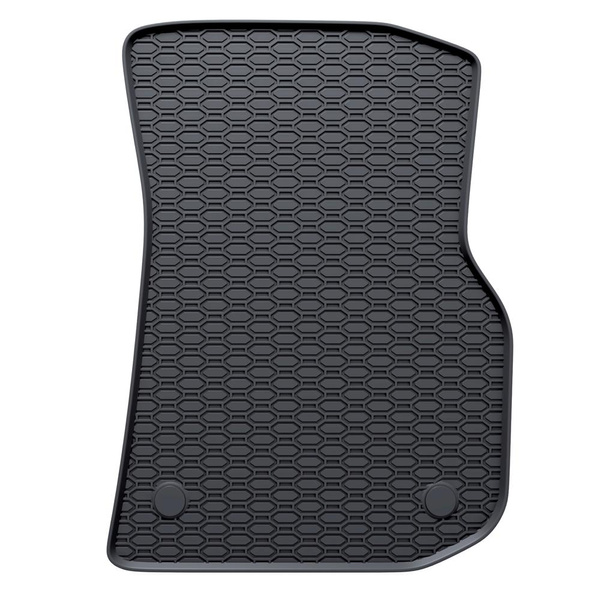 Tapis de sol en caoutchouc adapté pour BMW X3 G01 SUV (2017-2024) - tapis de voiture - noir - 4 pcs.