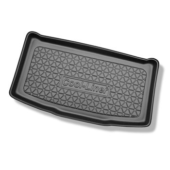 Tapis de coffre adapté pour Fiat Panda Classic Hayon (09.2003-12.2012) - bac de coffre - protection de coffre voiture - non pour Fiat Panda Cross