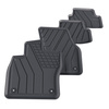 Tapis de sol en TPE adapté pour Seat Ateca SUV (2016-....) - tapis de voiture - noir