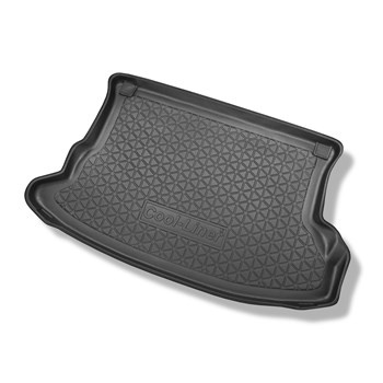 Tapis de coffre adapté pour Kia Sportage II SUV (2004-07.2010) - bac de coffre -