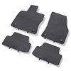 Tapis de sol en caoutchouc adapté pour Cupra Ateca Crossover (2018-....) - tapis de voiture - noir - 4 pcs.
