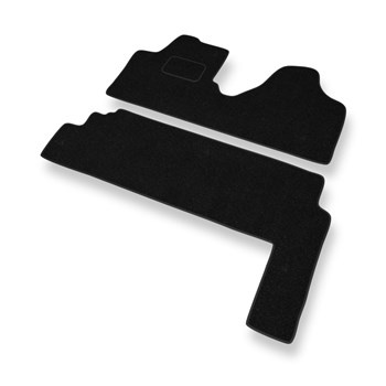 Tapis de Sol Feutres adapté pour Citroen Jumpy II (2007-2016) - tapis de voiture - noir