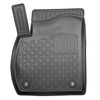 Tapis de sol en TPE adapté pour Opel Zafira C Monospace (12.2015-10.2022) - 5 ou 7 sièges; sans la troisième rangée de sièges - tapis de voiture - noir