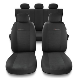 Housses de siège adaptées pour Seat Ibiza I, II, III, IV, V (1984-2019) - housse siege voiture universelles - couverture siege - UNE-3
