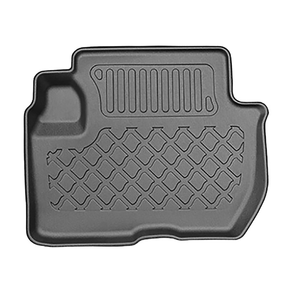 Tapis de sol en TPE adapté pour Mitsubishi Eclipse Cross Plug-in Hybrid SUV (03.2021-....) - tapis de voiture - noir