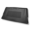 Tapis de coffre adapté pour Mercedes-Benz EQV 300 Van (10.2020-....) - bac de coffre - protection de coffre voiture - version longue (empattement 3.200 mm; longueur de l’auto 5.140 mm); derriere 3e rangée de sieges; sans séparation de l'espace bagage