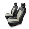 Housses de siège avant adaptées pour Audi A4 B5, B6, B7, B8, B9 (1995-2024) - housse siege voiture universelles - couverture siege conducteur - 2CM-BE