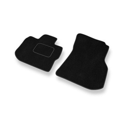 Tapis de Sol Velours adapté pour BMW X3 SAV (2018-2024) - Premium tapis de voiture - noir