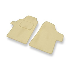 Tapis de Sol Velours adapté pour Mercedes-Benz Viano Van (2003-2014) - Premium tapis de voiture - beige
