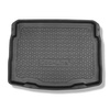 Tapis de coffre adapté pour Volkswagen Tiguan II SUV (05.2016-....) - bac de coffre - protection de coffre voiture - coffre inférieur; sans roue de secours; plancher amovible en la position la plus basse; non pour version ehybride