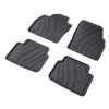Tapis de sol en TPE adapté pour Skoda Kamiq Crossover (2019-....) - tapis de voiture - noir