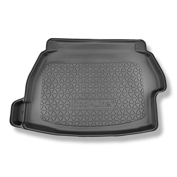 Tapis de coffre adapté pour Toyota C-HR II Hybrid 2.0 Dynamic Force 4x4 SUV (01.2024-....) - bac de coffre - protection de coffre voiture - cavité gauche amovible dans les modèles avec caisson de graves; non pour version Plug-in hybride