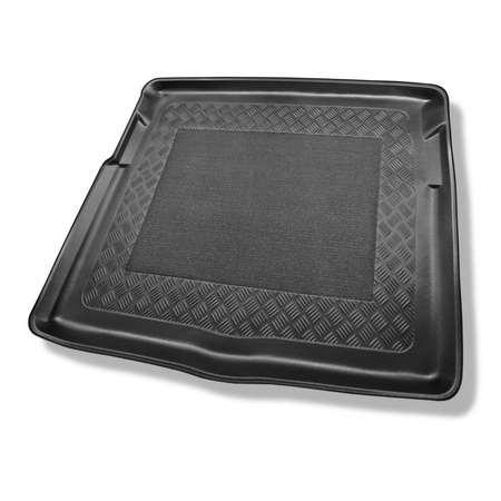 Tapis de coffre adapté pour Citroen C4 Picasso II Monospace (07.2013-11.2020) - bac de coffre - protection de coffre voiture - 5 places; coffre inférieur (sans insert de polystyrène sous le plancher du coffre)