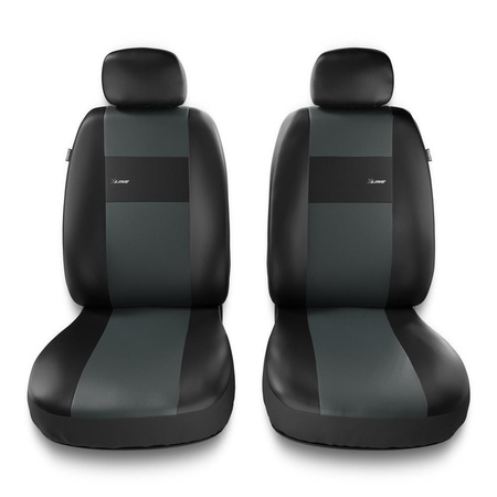 Housses de siège adaptées pour Peugeot 208 I, II (2012-....) - housse siege voiture universelles - couverture siege - 2XL-G