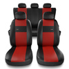 Housses de siège adaptées pour Audi A4 B5, B6, B7, B8, B9 (1995-2024) - housse siege voiture universelles - couverture siege - XL-RD