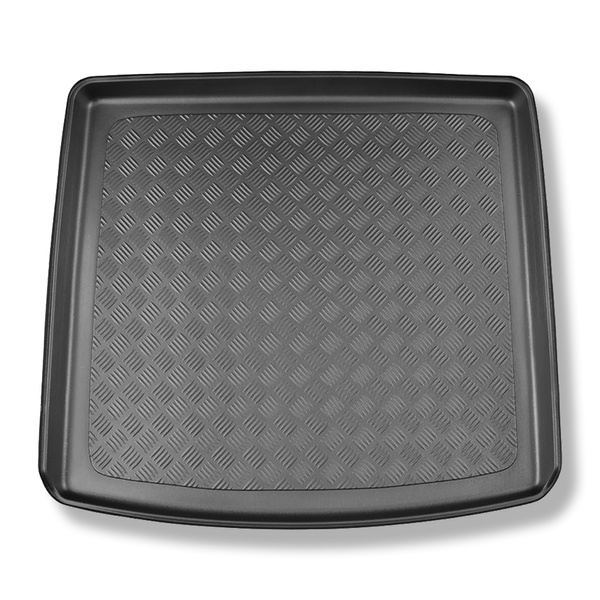 Tapis de coffre adapté pour Skoda Fabia III Break (01.2015-08.2021) - bac de coffre - protection de coffre voiture - coffre supérieur (avec plancher multi-fonctions)