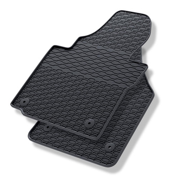 Tapis de sol en caoutchouc adapté pour Volkswagen Caddy III Cargo (2004-2015) - 