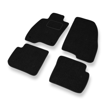 Tapis de Sol Feutres adapté pour Alfa Romeo MiTo (2008-2018) - tapis de voiture - noir