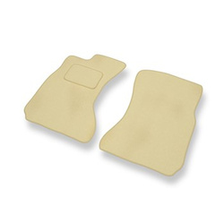 Tapis de Sol Velours adapté pour Daihatsu Terios I SUV (1997-2005) - Premium tapis de voiture - beige