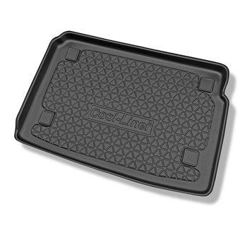Tapis de coffre adapté pour Peugeot Bipper Tepee Van (06.2008-04.2016) - bac de 