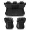 Housses de siège adaptées pour Seat Toledo I, II, III, IV (1991-2019) - housse siege voiture universelles - couverture siege - EXL-4