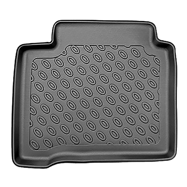 Tapis de sol en TPE adapté pour Kia Niro II (SG2) HEV Hybrid SUV (06.2022-....) - tapis de voiture - noir